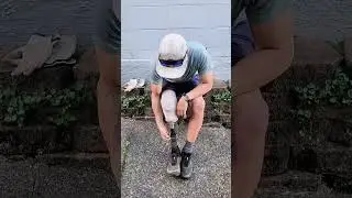 Pro Armour keeps grass out of your prosthetic leg footshell
