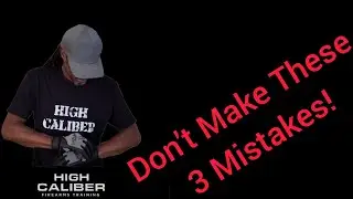 Common Saftey Mistakes Made At The Gun Range | Firearm Safety | Ear Protection | Eye Protection |