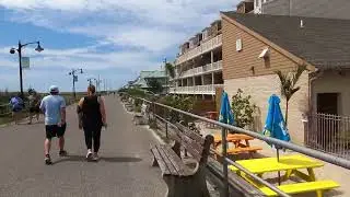 Sea Isle City Beach, NJ:  A Walking Tour from the Boardwalk