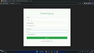 PHP, MySQL Quiz - Part 2 - Users Registration