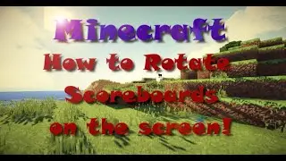 Как сделать вращающиеся табло в Minecraft Bedrock!