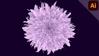 Create a flower | ILLUSTRATOR TUTORIAL - ABSTRACT & CREATIVE