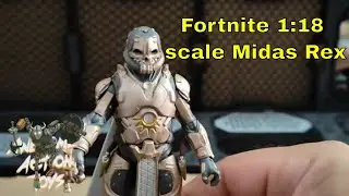Fortnite Midas Rex 1:18 scale action figure by Jazwares Fortnite (Epic Games) range. Fantastic.