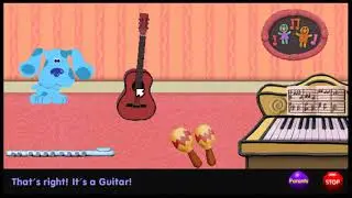 Blue's Clues - Instrument Sound Matching (1998 PC Game)