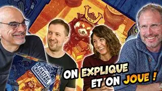Ch&acirc;teau Rossignol,  le jeu des planchers qui grincent. On explique et on joue