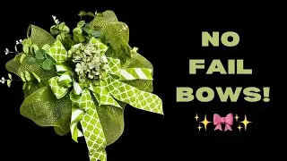 The beginner-friendly way to perfect bows... that look professionally designed!