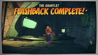 Crash Bandicoot 4: Flashback Tape - The Gauntlet (100%/All Crates)
