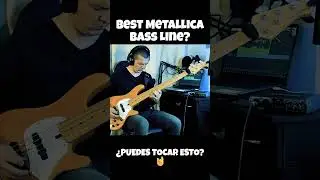 Jason Newsted&rsquo;s Masterpiece 🤘 My Friend of Misery Bass Solo | Metallica Cover #bass  #music