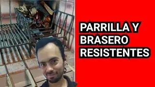 COMO HACER UNA PARRILLA Y BRASERO CASERO paso a paso (TODO EN CASA)