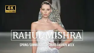 RAHUL MISHRA Spring/Summer 2024: Embroideries and Poetic Ode to Nature