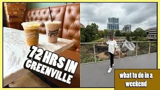 What To Do In Greenville South Carolina/ Falls Park On The Reedy / 72 Hours in Greenville SC/SC Vlog