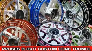 PROSES BUBUT CUSTOM COAK TROMOL