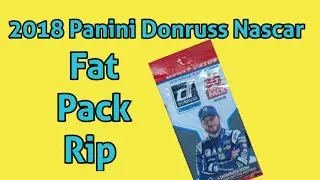 Гоночные карточки Panini Donruss Nascar 2018 года, толстый пакет, рип