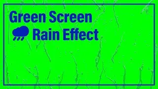 🌧️ Green Screen Rain Effect #rain #greenscreen