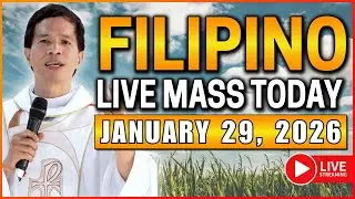 THURSDAY FILIPINO ONLINE LIVE MASS TODAY || JANUARY 29, 2026 || FR. FIDEL ROURA