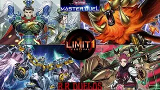 MASTER DUEL - GAMEPLAYS - FESTIVAL LIMIT 1