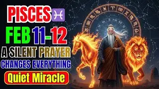 Pisces ♓ &mdash; February 11&ndash;12: Prayer Will Bring Silent Change 🧿💰