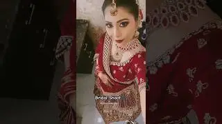Final Look❤ Bridal shoot at #gorgeousfashion #salon #patna