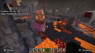 Minecraft: Zombified Piglin Riding a Strider