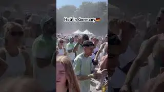 Holi in Germany 🇩🇪 #holi #holihai #happyholi #indianfestival #indianfestivals #festival #celebrate