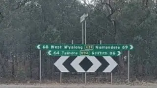 SUNDAY MORNING EPIC DRIVE IN THE RIVERINA NSW AUSTRALIA 🦘