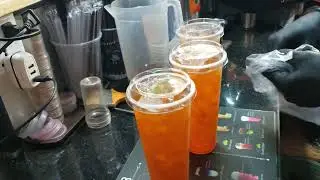 Wow lemon red tea ,yummy yummy 0,50$ only