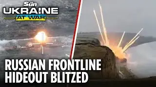 Putin’s combat unit TAKEN OUT by Ukraine drone attack on frontline hideout
