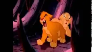 Simba's little  roar impression