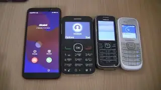 Incoming+Outgoing call at the Same Time Samsung 1200M-Nokia 6233 Alcatel 2008G-Honor 9s