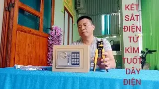 KÉT SẮT ĐIỆN TỬ MINI GIA ĐÌNH BẢO MẬT CAO AN TOÀN CHỐNG TRỘM CHO MỌI NHÀ 