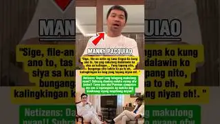 PACQUIAO VS FLM: TULUYAN NA BANG KAKASUHAN? (LATEST UPDATE 2026) #shorts