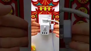 Surge Protector Power Strip|Desk USB Charging Station