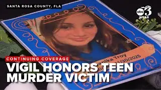 Vigil honors 14-year-old Florida girl allegedly killed by two teen boys