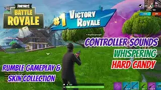 ASMR Gaming: Fortnite | Hard Candy, Whisper, Controller Sounds - Getting Good Ep 3 & Skin Collection