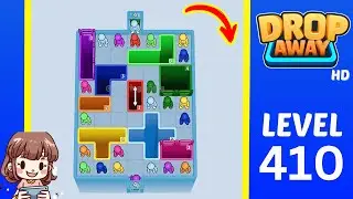 Drop Away Level 410 Solution Walkthrough