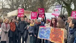 University Strikes in Manchester November 2022