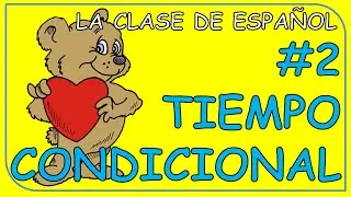 Conditional tense in Spanish. Verb wheel #2