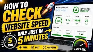 How to check website speed only just in 5 minutes?