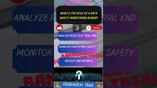 26 Discover the Real Randomized Controlled trial quiz