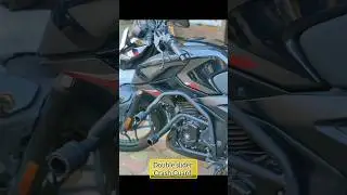 #bajajpulsar N250 Double Slider Crash Guard & Footrest #crashguard #autoaccessoriesshop #ridersafety