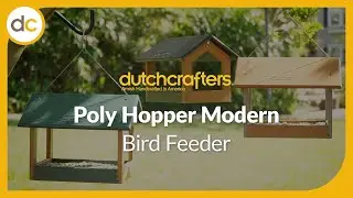 Poly Hopper Modern Bird Feeder from DutchCrafters