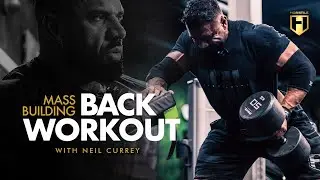 IFBB Pro Neil Currey's Mass Building Back Workout | HOSSTILE