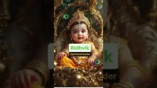 Unique and modern baby names inspired by Lord Krishna  #uniastroverse #babynameideas