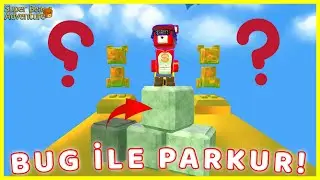 TAŞLAR İLE BUG YAPIP GİZLİ PARKURU BİTİRMEK M&Uuml;MK&Uuml;N M&Uuml;? SUPER BEAR ADVENTURE