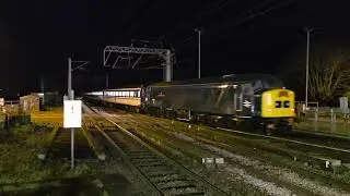 Spotted in Ely  Cambridgeshire  Jan 2026. Class 47 + Class 45 