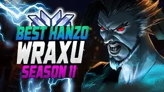 World Rank #1 HANZO - WRAXU! [ OVERWATCH SEASON 11 TOP 500 ]