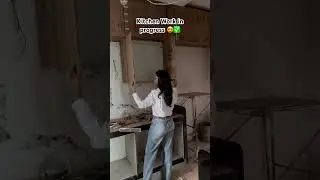 Kitchen Work in progress ✨✅ #nandiniinterior#interiordesign#design#architecture#kitchen