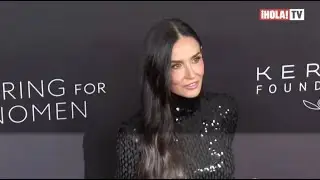 SALMA HAYEK, DAKOTA JOHNSON Y DEMI MOORE EN NUEVA YORK EN LA GALA CARING FOR WOMEN!