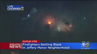 Fire Breaks Out In Jeffery Manor