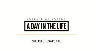 A Day In The Life – SITECH Chesapeake